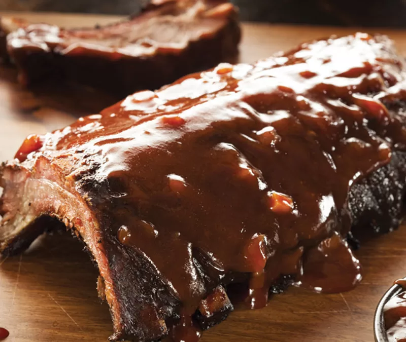 RACKS IN BBQ SAUCE