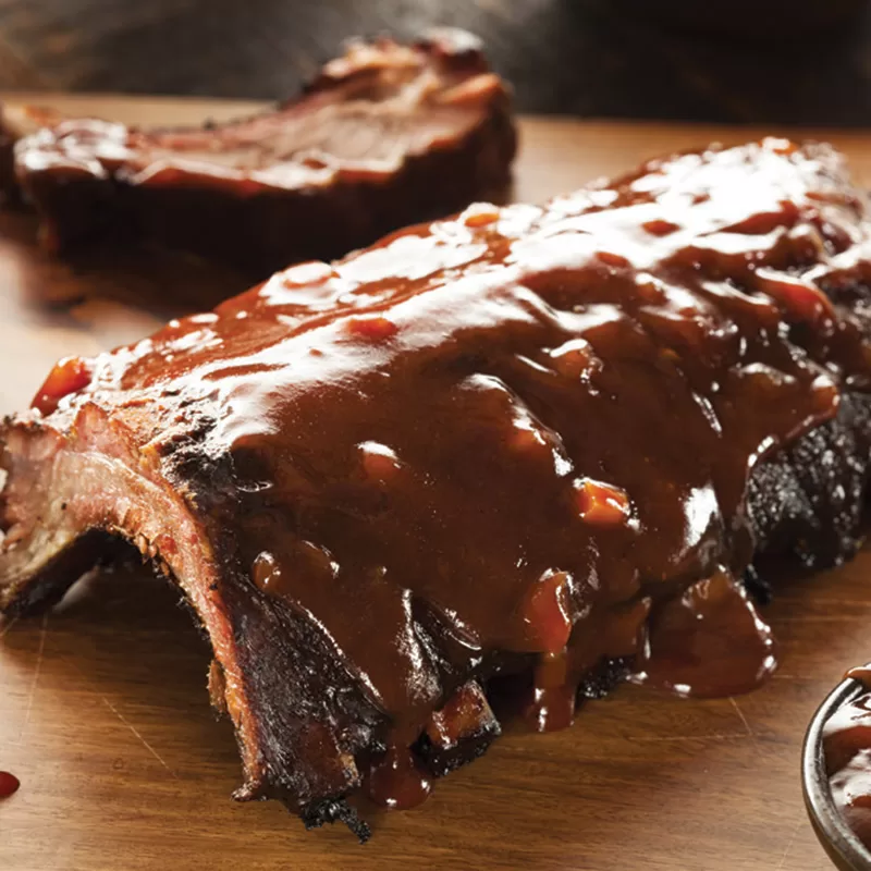 RACKS IN BBQ SAUCE